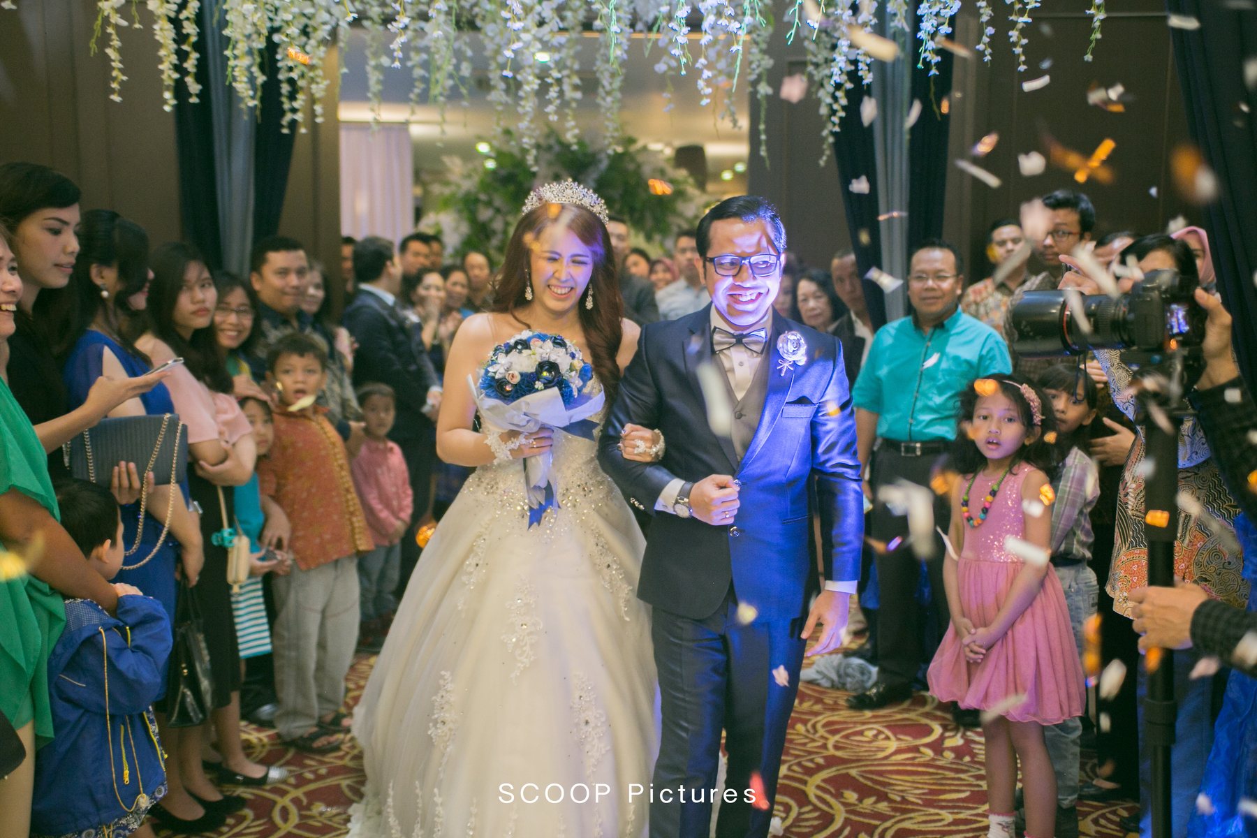 Prosesi pengantin pada pernikahan yang ditangani Saturday Event Organizer di Bandung