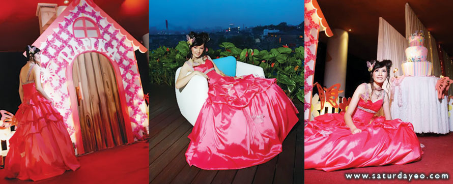 Miracle Butterfly Sweet 17th Rafika at Sensa